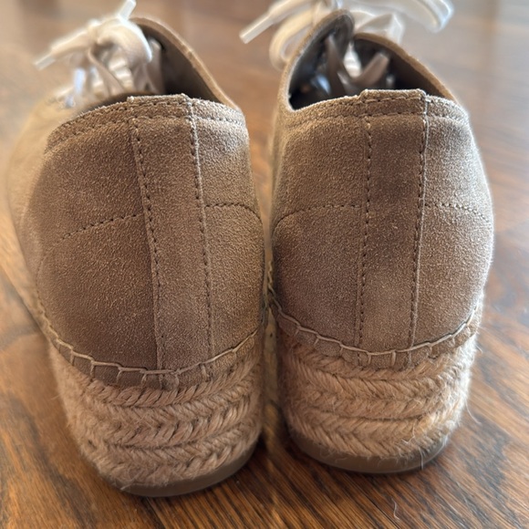 💕HP💕 Miu Miu Deserto Suede Espadrille Platform Sneakers - Picture 15 of 16